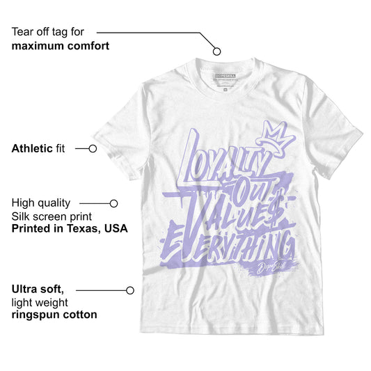 AJ 11 Low Pure Violet DopeSkill T-Shirt LOVE Graphic