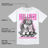 Triple Pink Dunk Low DopeSkill T-Shirt Real Lover Graphic