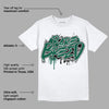 Lottery Pack Malachite Green Dunk Low DopeSkill T-Shirt Rare Breed Graphic