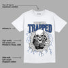AJ 13 French Blue DopeSkill T-Shirt Trapped Halloween Graphic