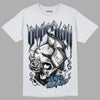 Georgetown 6s DopeSkill T-Shirt Money On My Mind Graphic - White