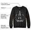 Black Metallic Chrome 6s DopeSkill Sweatshirt Breathe Graphic