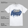 AJ 13 French Blue DopeSkill T-Shirt Rare Breed Graphic