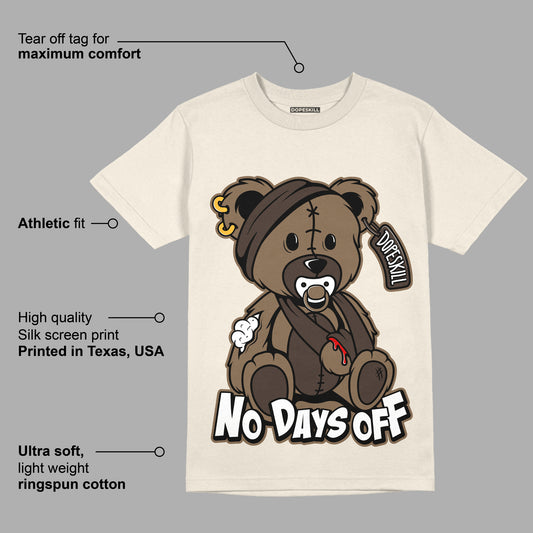 AJ 1 Low OG “Reverse Mocha” DopeSkill Sail T-shirt Hurt Bear Graphic