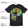 Neon Green Collection DopeSkill T-Shirt Loser Lover Graphic