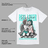 Green Snakeskin Dunk Low DopeSkill T-Shirt Real Lover Graphic