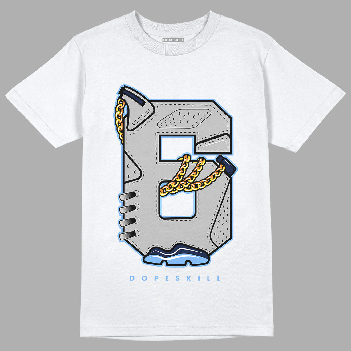 Georgetown 6s DopeSkill T-Shirt No.6 Graphic - White 