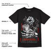 Black Canvas 4s DopeSkill T-Shirt Show Me The Money Graphic