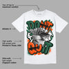 Dunk Low Team Dark Green Orange DopeSkill T-Shirt Don't Quit Graphic