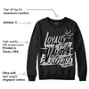 Black Metallic Chrome 6s DopeSkill Sweatshirt LOVE Graphic