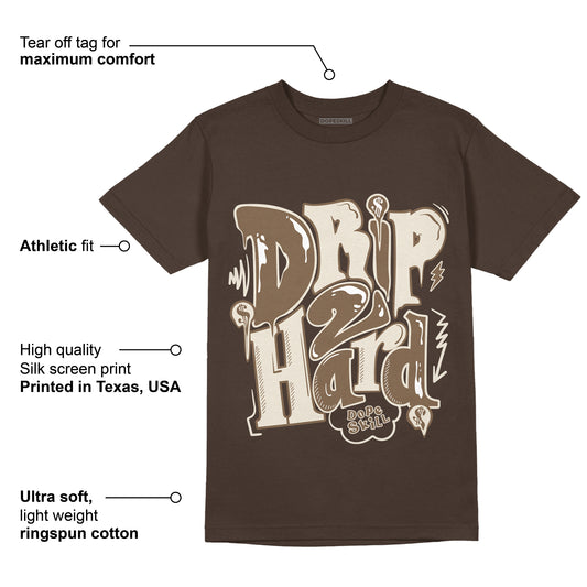 AJ 1 Low OG “Reverse Mocha” DopeSkill Ridgerock T-shirt Drip Too Hard Graphic