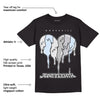Black Metallic Chrome 6s DopeSkill T-Shirt Juneteenth Heart Graphic