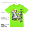 Neon Green Collection DopeSkill Neon Green T-shirt You Got All My Love Graphic