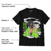 AJ 5 Green Bean DopeSkill T-Shirt Money Is The Motive Graphic