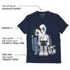 AJ 6 Midnight Navy DopeSkill T-shirt Love Sick Boy Graphic