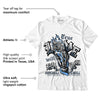 AJ 6 Midnight Navy DopeSkill White T-Shirt True Love Will Kill You Graphic