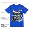 Hyper Royal 12s DopeSkill Hyper Royal T-shirt LOVE Graphic