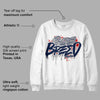 Midnight Navy 4s DopeSkill Sweatshirt Rare Breed Graphic