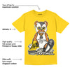 AJ 4 Lightning DopeSkill Tour Yellow T-shirt Greatest Graphic