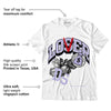 AJ 11 Low Pure Violet DopeSkill T-Shirt Loser Lover Graphic