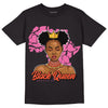 Jordan 5 GS Pinksicle DopeSkill T-Shirt Black Queen Graphic - Black