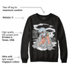 Black Metallic Chrome 6s DopeSkill Sweatshirt Money Is The Motive Graphic