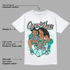 Green Snakeskin Dunk Low DopeSkill T-Shirt Queen Of Hustle Graphic