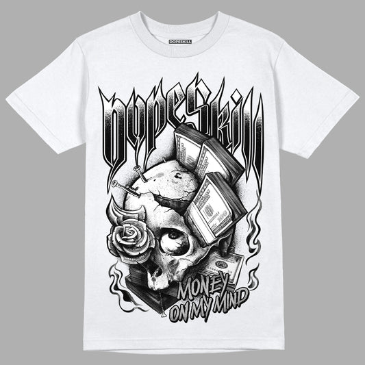 YZ 450 Utility Black DopeSkill T-Shirt Money On My Mind Graphic - White