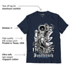 AJ 6 Midnight Navy DopeSkill T-shirt Juneteenth Graphic