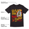 AJ 7 Citrus DopeSkill T-Shirt Real Ones Move In Silence Graphic