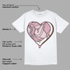 Dunk Low Teddy Bear Pink DopeSkill T-Shirt Heart AJ Graphic