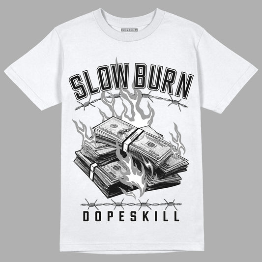 YZ 450 Utility Black DopeSkill T-Shirt Slow Burn Graphic - White