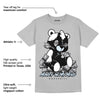 Black Metallic Chrome 6s DopeSkill Metallic Silver T-shirt MOMM Bear Graphic