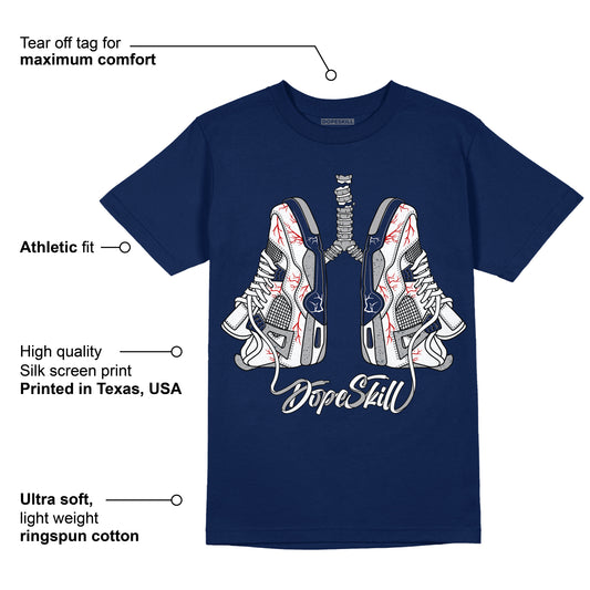 Midnight Navy 4s DopeSkill Midnight Navy T-shirt Breathe Graphic