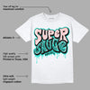 Green Snakeskin Dunk Low DopeSkill T-Shirt Super Sauce Graphic