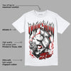 Fire Red 3s DopeSkill T-Shirt Money On My Mind Graphic