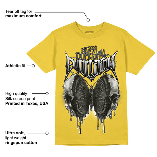 Lightning 4s DopeSkill Tour Yellow T-shirt DopeSkill Evolution Graphic