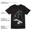 Black Canvas 4s DopeSkill T-Shirt No.4 Graphic