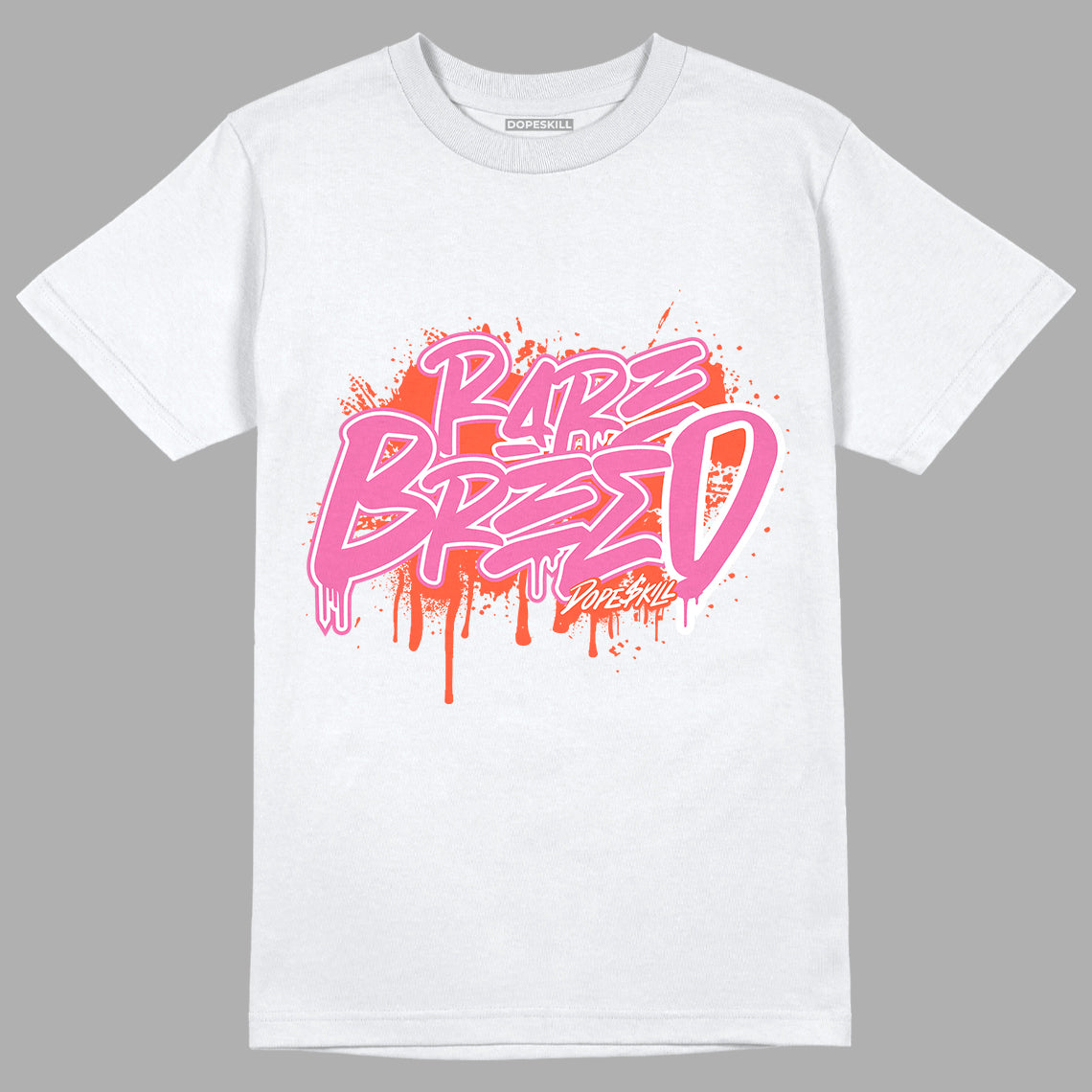 Jordan 5 GS Pinksicle DopeSkill T-Shirt Rare Breed Graphic - White