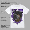 Dark Iris 3s DopeSkill T-Shirt New Black Queen Graphic