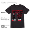 AJ 4 Bred DopeSkill T-Shirt IV AJ 4 Graphic