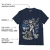 AJ 6 Midnight Navy DopeSkill T-shirt Gettin Bored With This Money Graphic