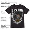 85 Black White 1s DopeSkill T-Shirt New Black Queen Graphic