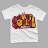 Cardinal 7s DopeSkill Toddler Kids T-shirt Anti Social Graphic - White 