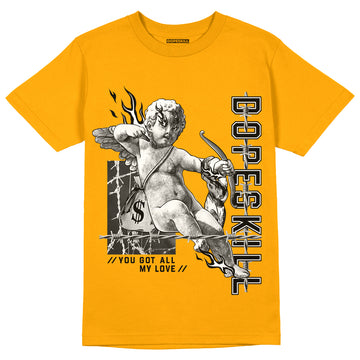 Taxi Yellow Toe 1s DopeSkill Taxi T-shirt You Got All My Love Graphic