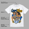 Dunk Blue Jay and University Gold DopeSkill T-Shirt Queen Of Hustle Graphic