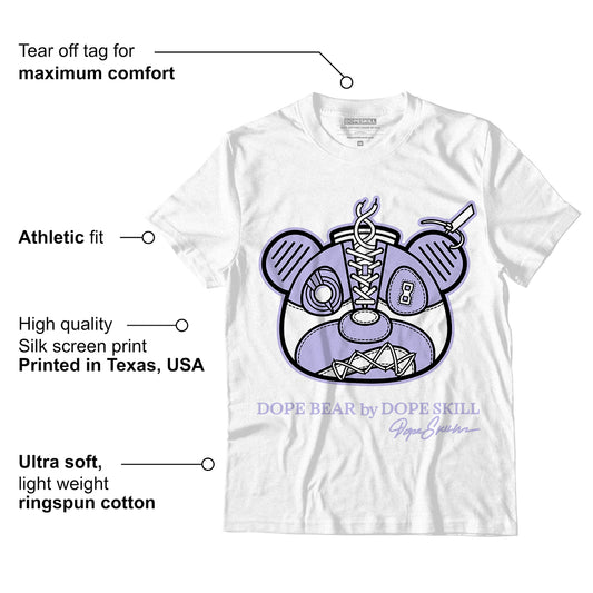 AJ 11 Low Pure Violet DopeSkill T-Shirt Sneaker Bear Head Graphic