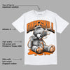 Orange Black White DopeSkill T-Shirt Sick Bear Graphic