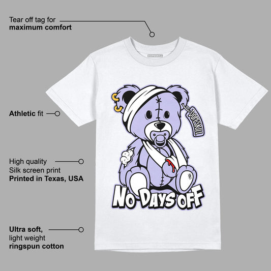 AJ 11 Low Pure Violet DopeSkill T-Shirt Hurt Bear Graphic