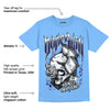 University Blue 6s DopeSkill University Blue T-Shirt Money On My Mind Graphic